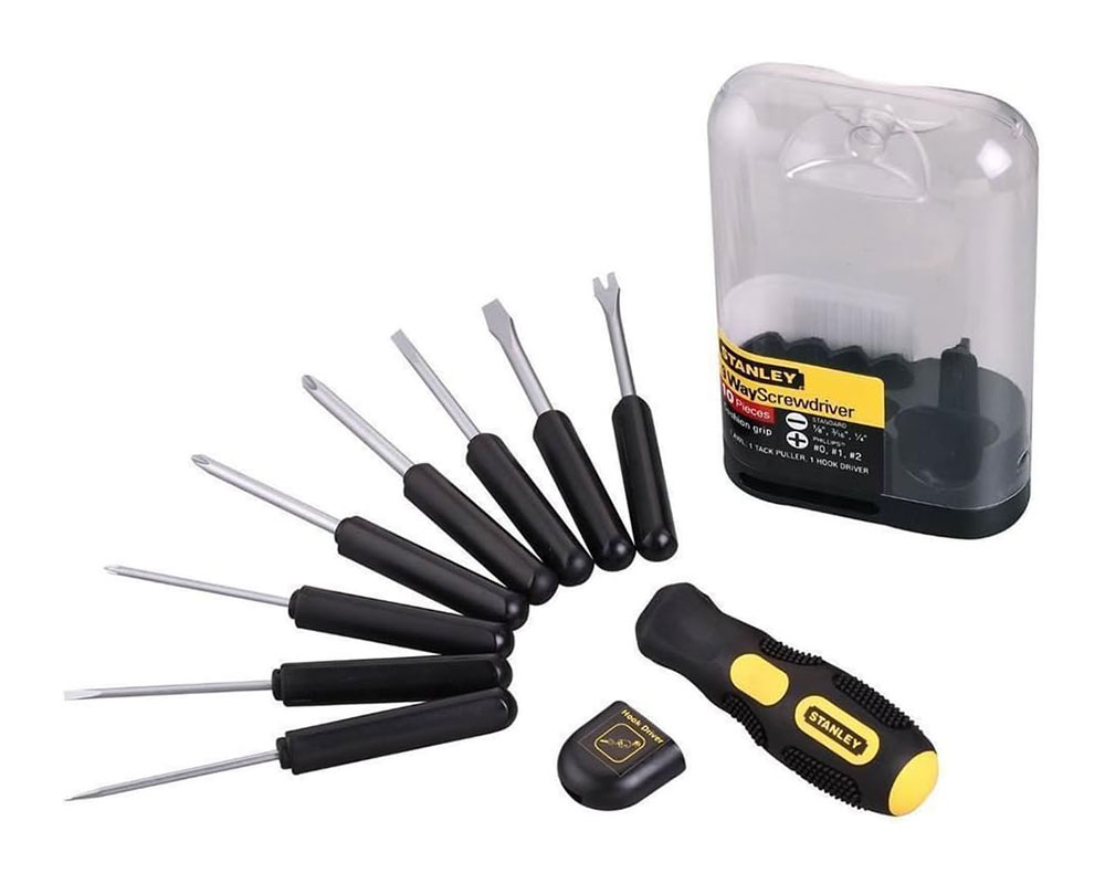 STANLEY  WAY SOFT GRIP SCREW DRIVER SET