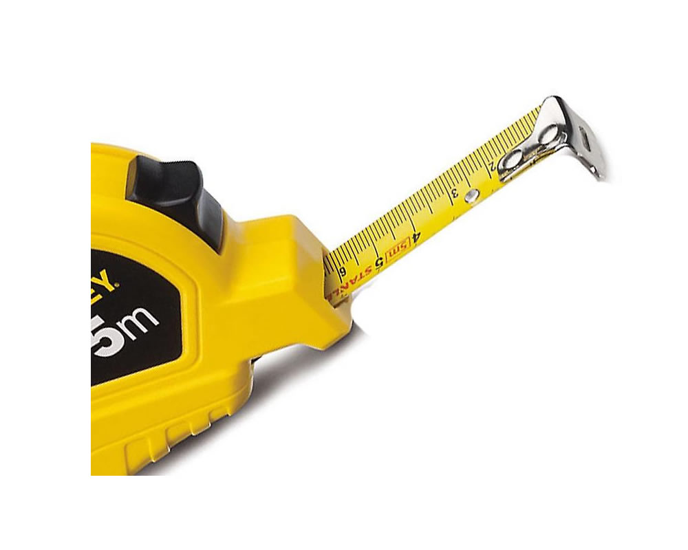 STANLEY MEASURING TAPE 5MTR PVC