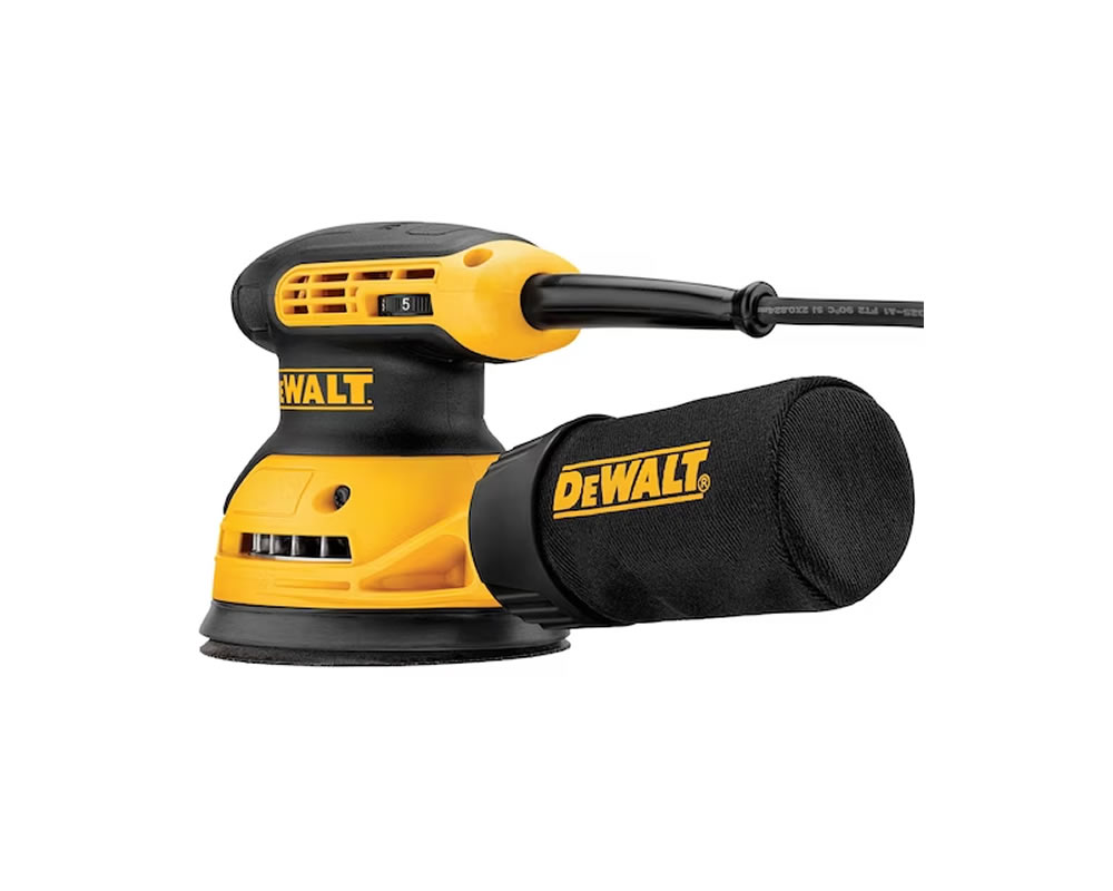 DEWALT RANDOM ORBITAL SANDER, 125 MM