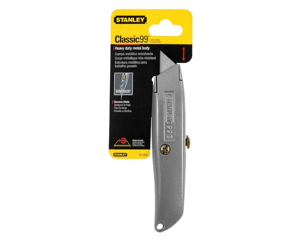 STANLEY 10099 RETRACTABLE BLADE UTILITY KNIFE 99E